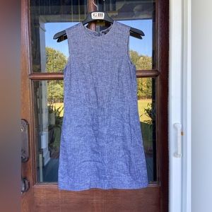 Theory Blue Sleeveless Dress